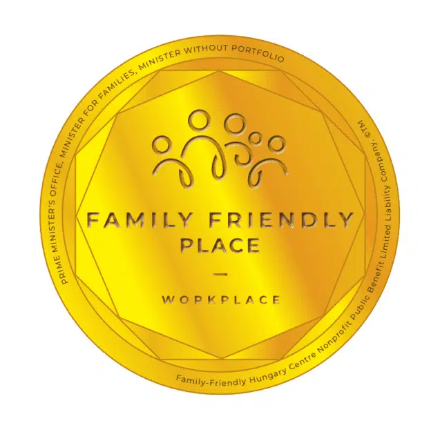 The logo of the Family Friendly Workplace 2022 award