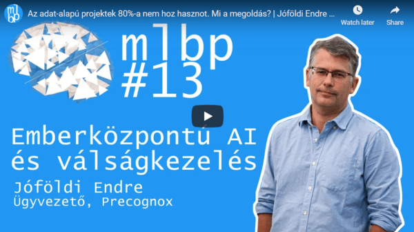 Machine Learnig Budapest Precognox interjú