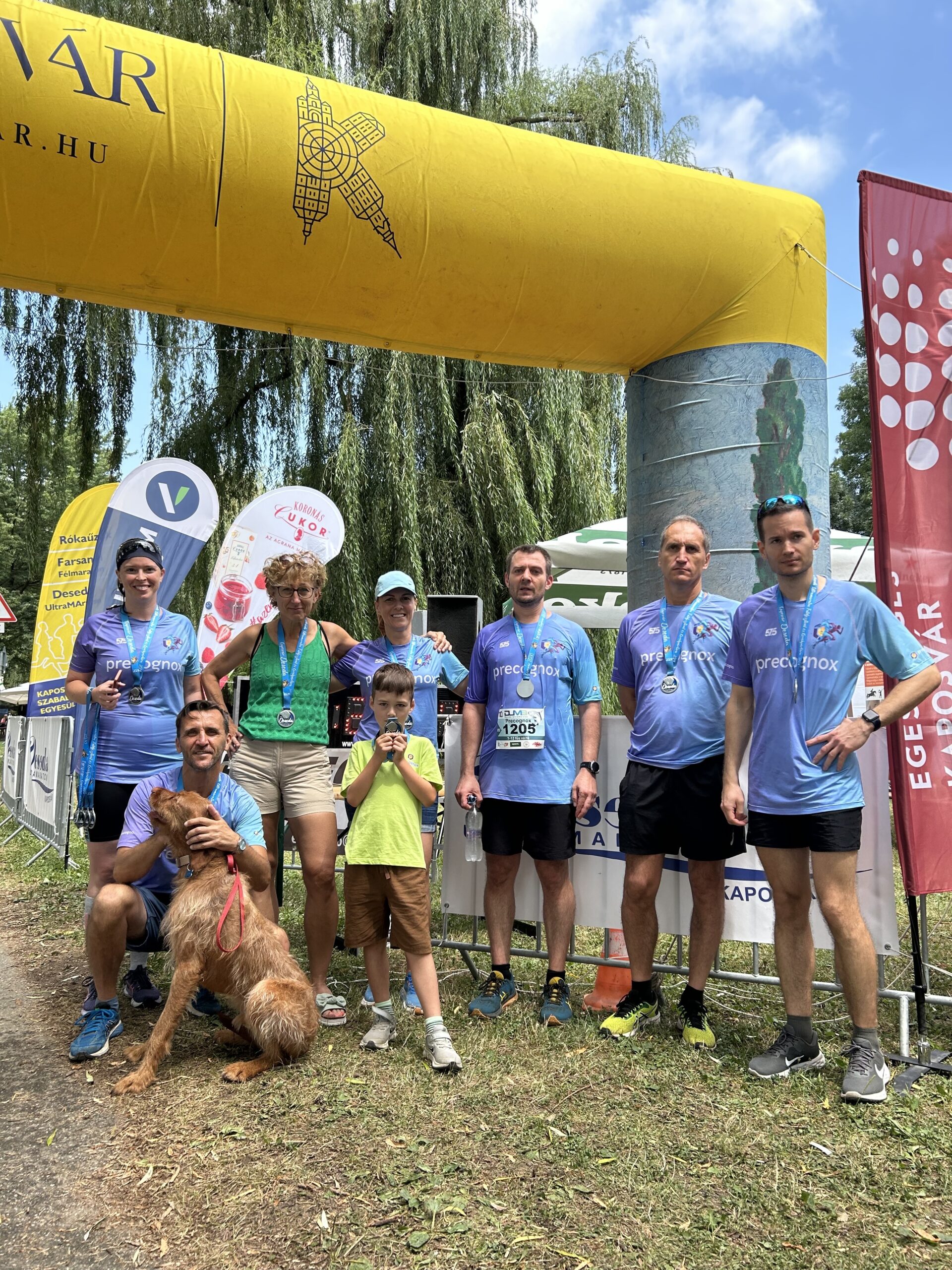 precognox running team on Deseda Ultramarathon