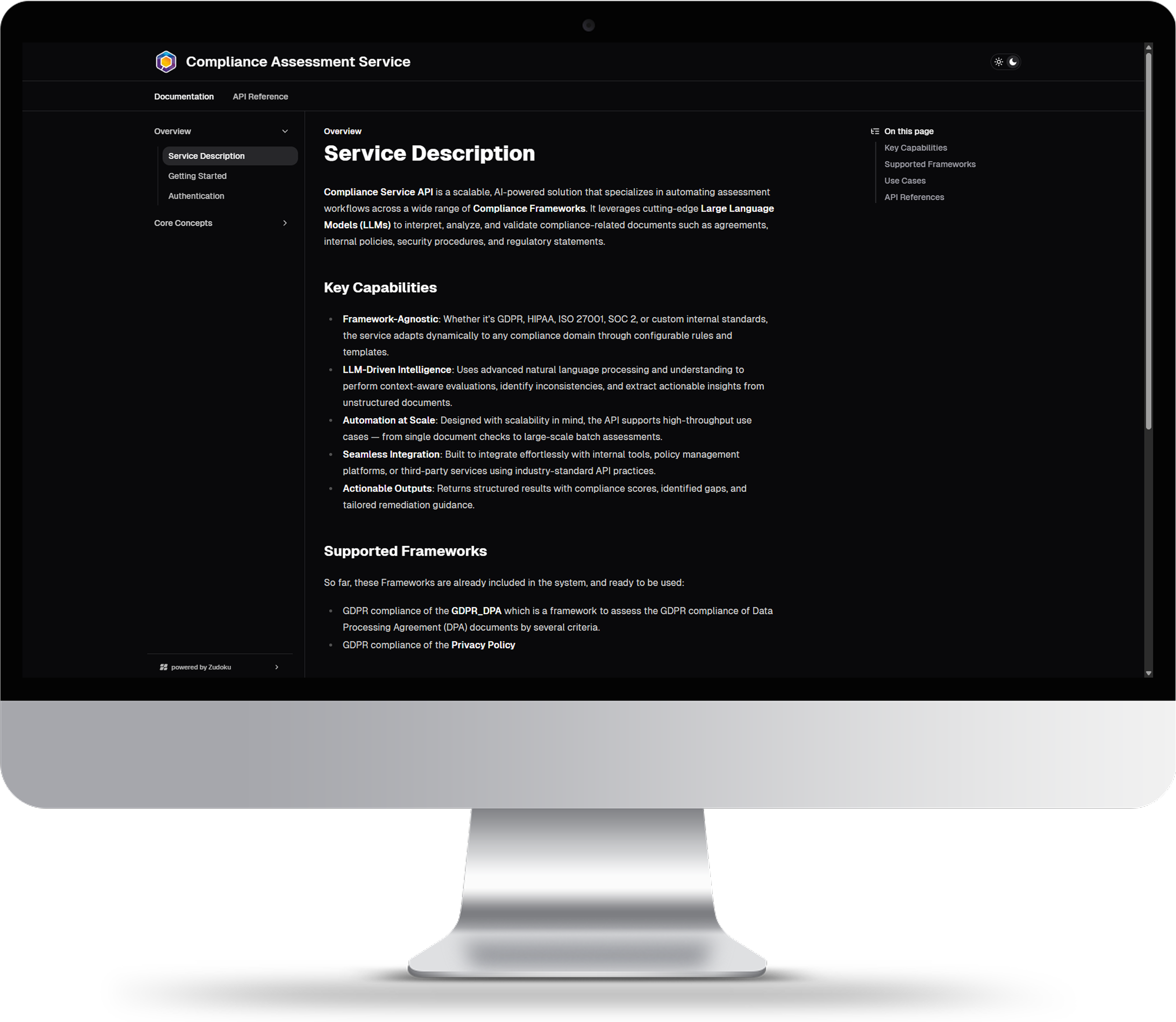 Compliance Assessment Service