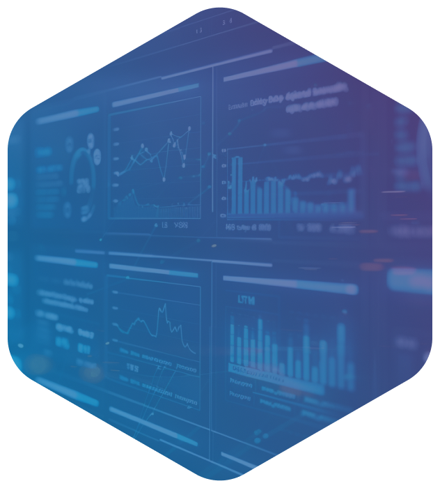 Ailina product page - Main features - LLM Observation hexagon image