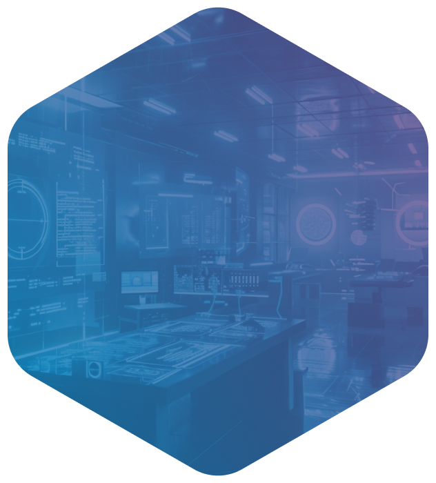 Ailina product page - Main features - Prompt Lab hexagon image