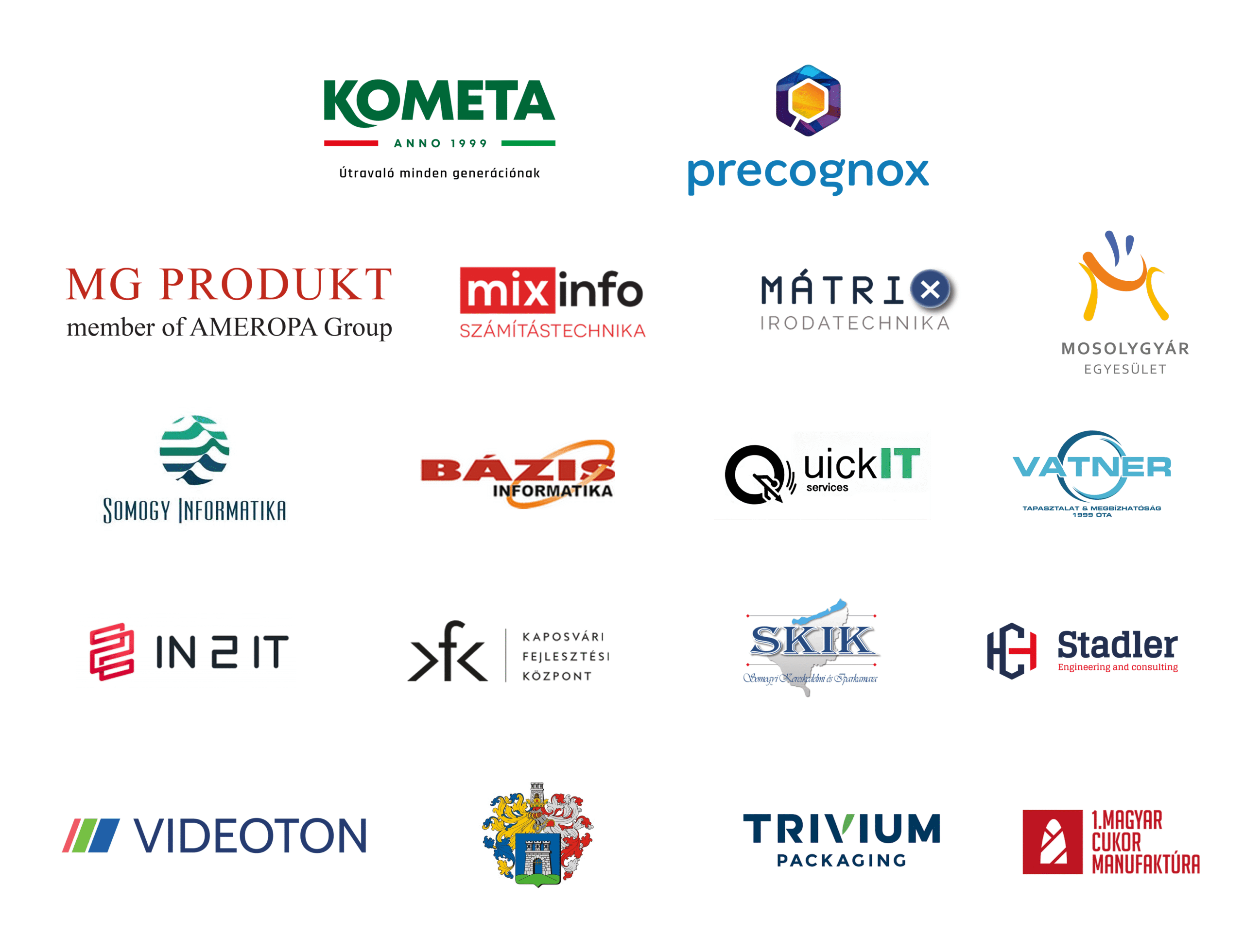 A 2025-ös Program támogatói lógói