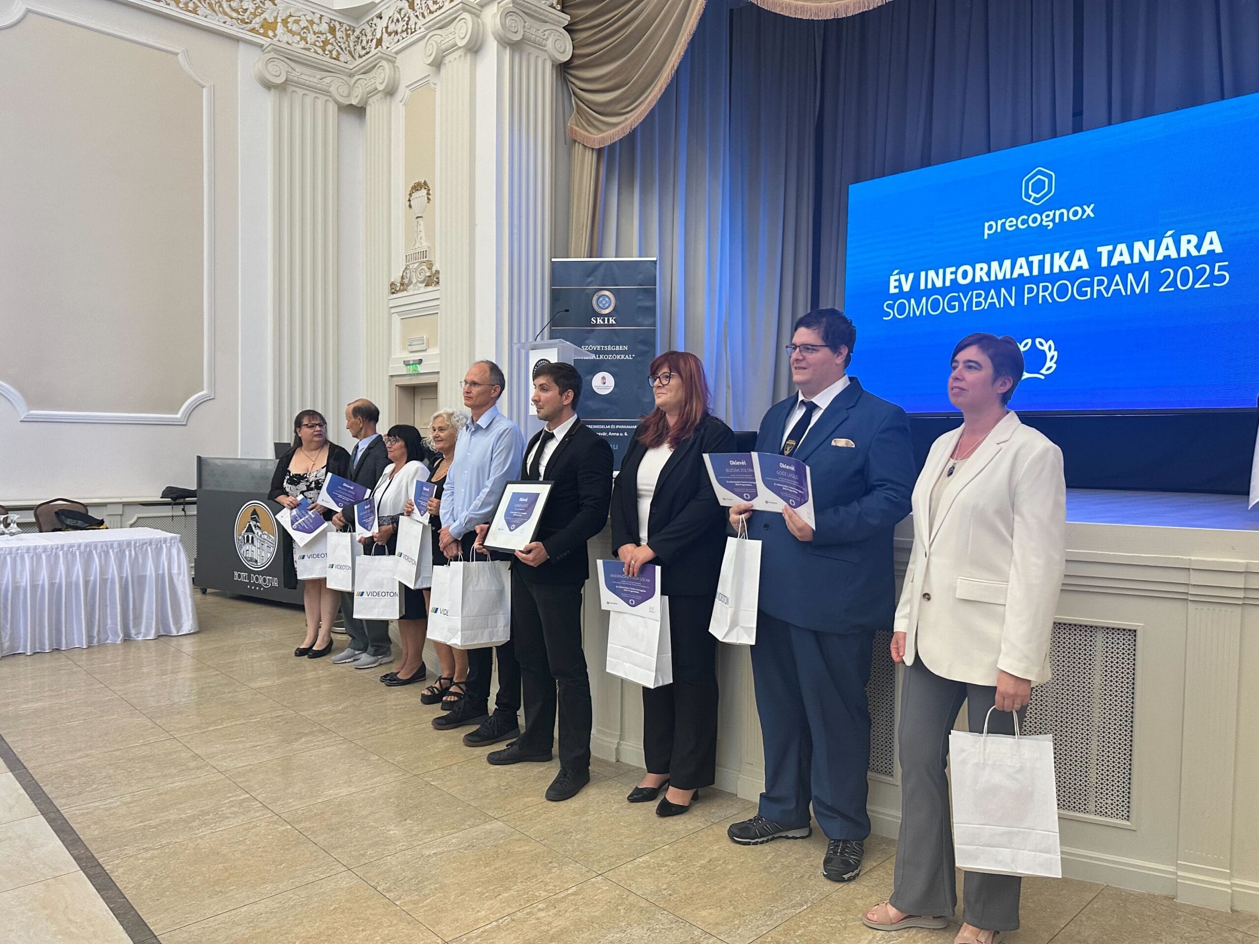 A 2025-ös program pályázói a díjátadón