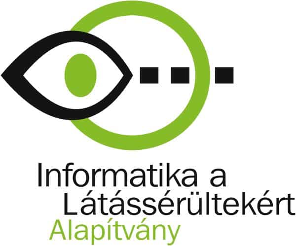 Informatika a Látássérültekért logó